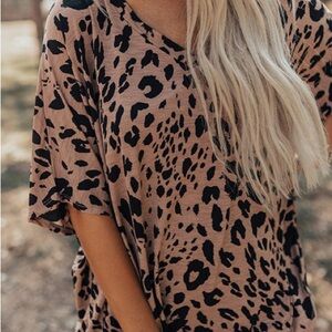 Leopard Print Top